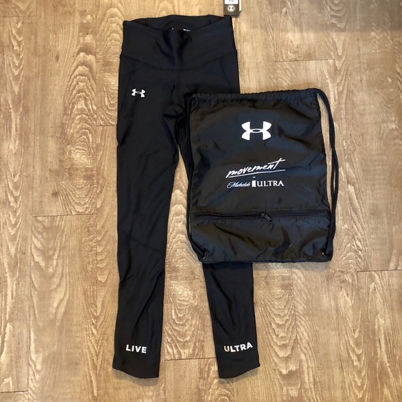 Under Armour Pants - Under Armor Michelob Movement Leggings & backpack